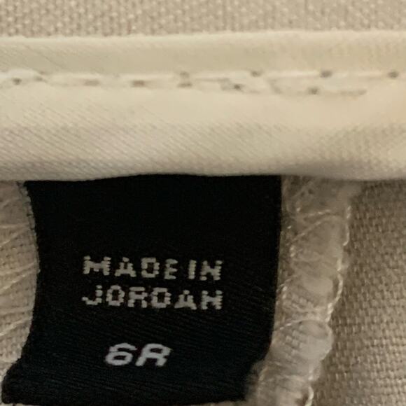 Express Columnist Warm Stone Mid Rise Slacks Size 6R - Picture 6 of 10